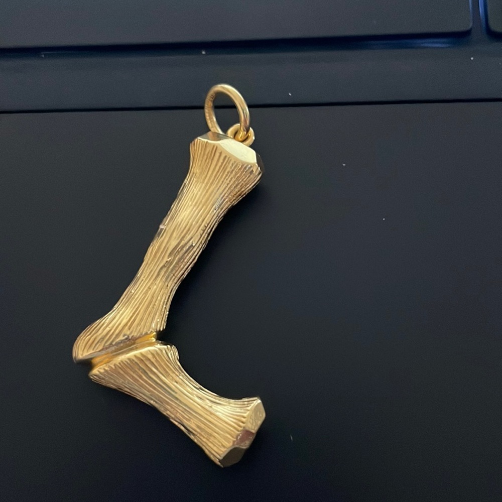 Amazing copy of Celine L Bamboo charm great condition